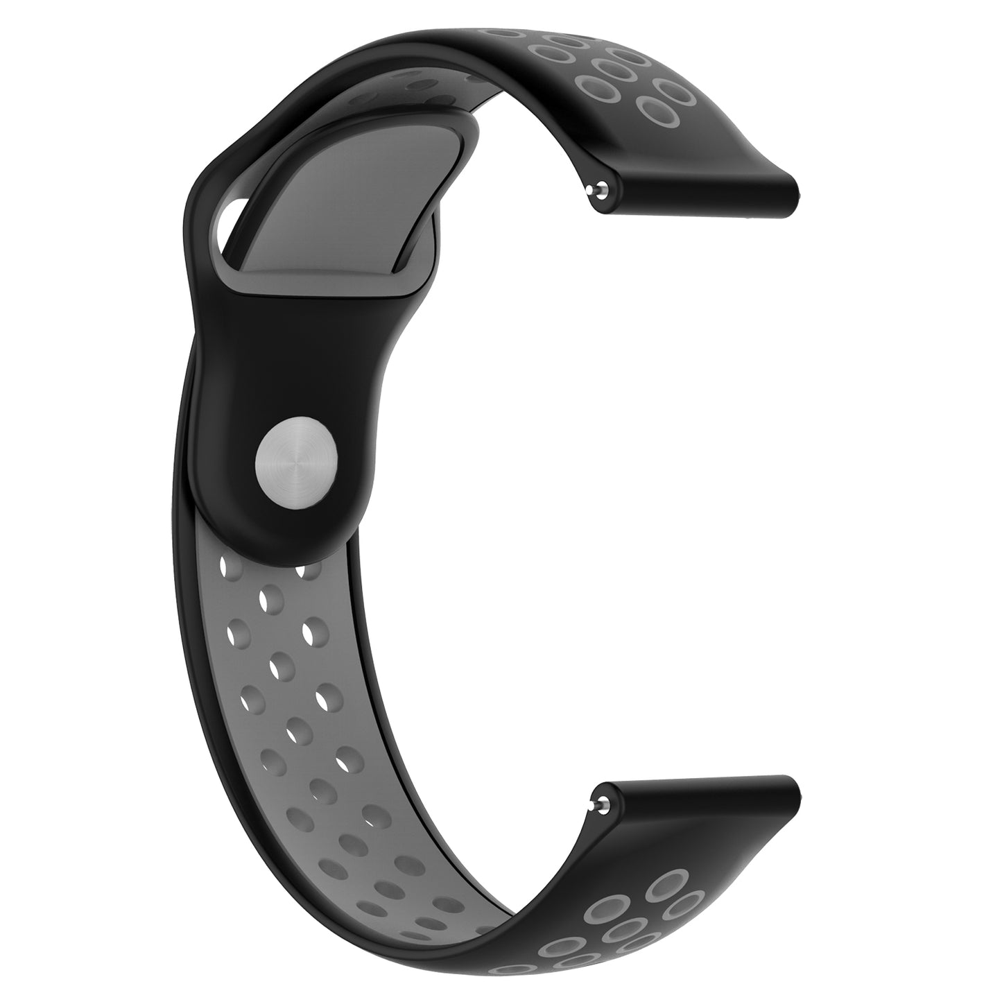Perforated Rubber Strap for Samsung Galaxy Watch, Gear S3 & Others