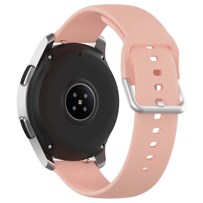 Buckle-and-Tuck Perforated Rubber Strap for Samsung Galaxy Watch 3 / Active / Gear