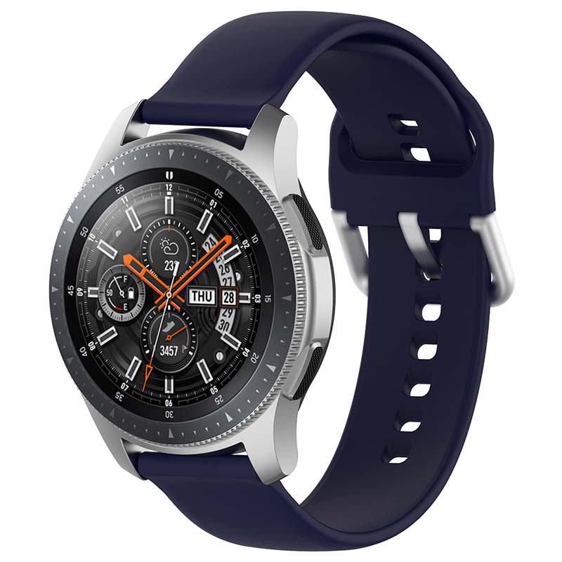 Buckle-and-Tuck Rubber Strap for Samsung Galaxy Watch 3 / Active / Gear