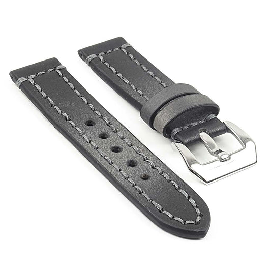 Thick Leather Strap with Darkened Ends