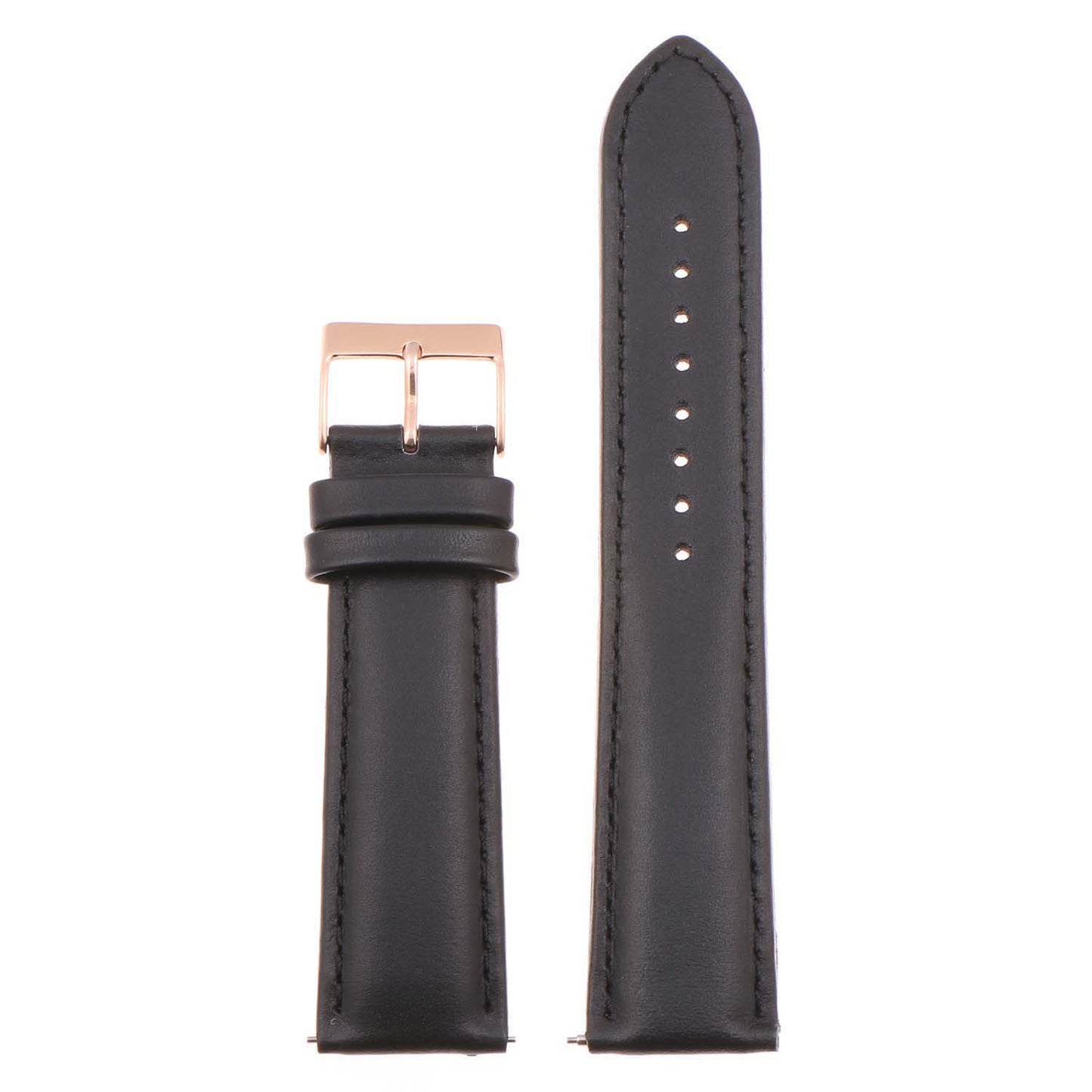 20mm Leather Smart Watch Strap (Short, Standard, Long)