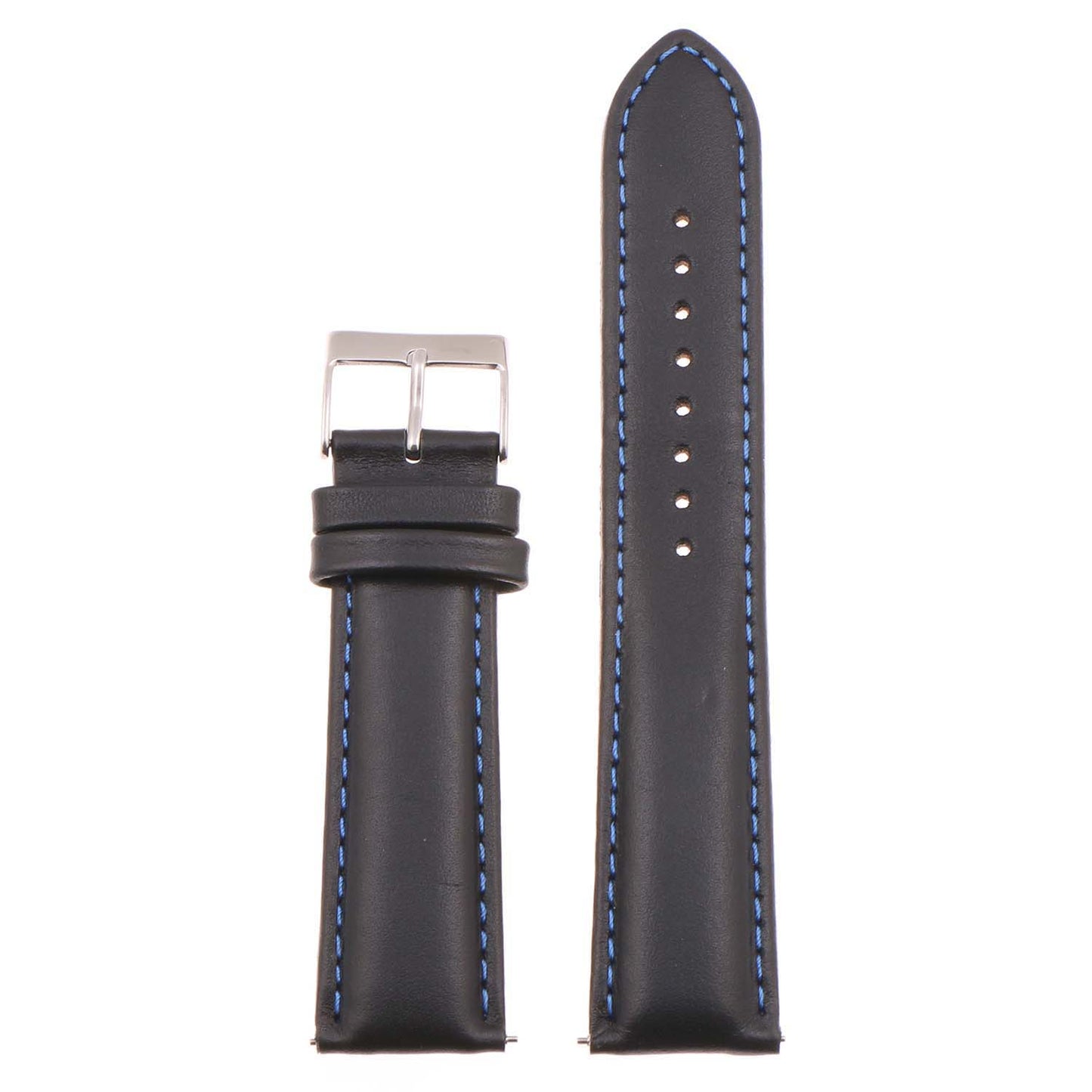 22mm Leather Smart Watch Strap (Short, Standard, Long)