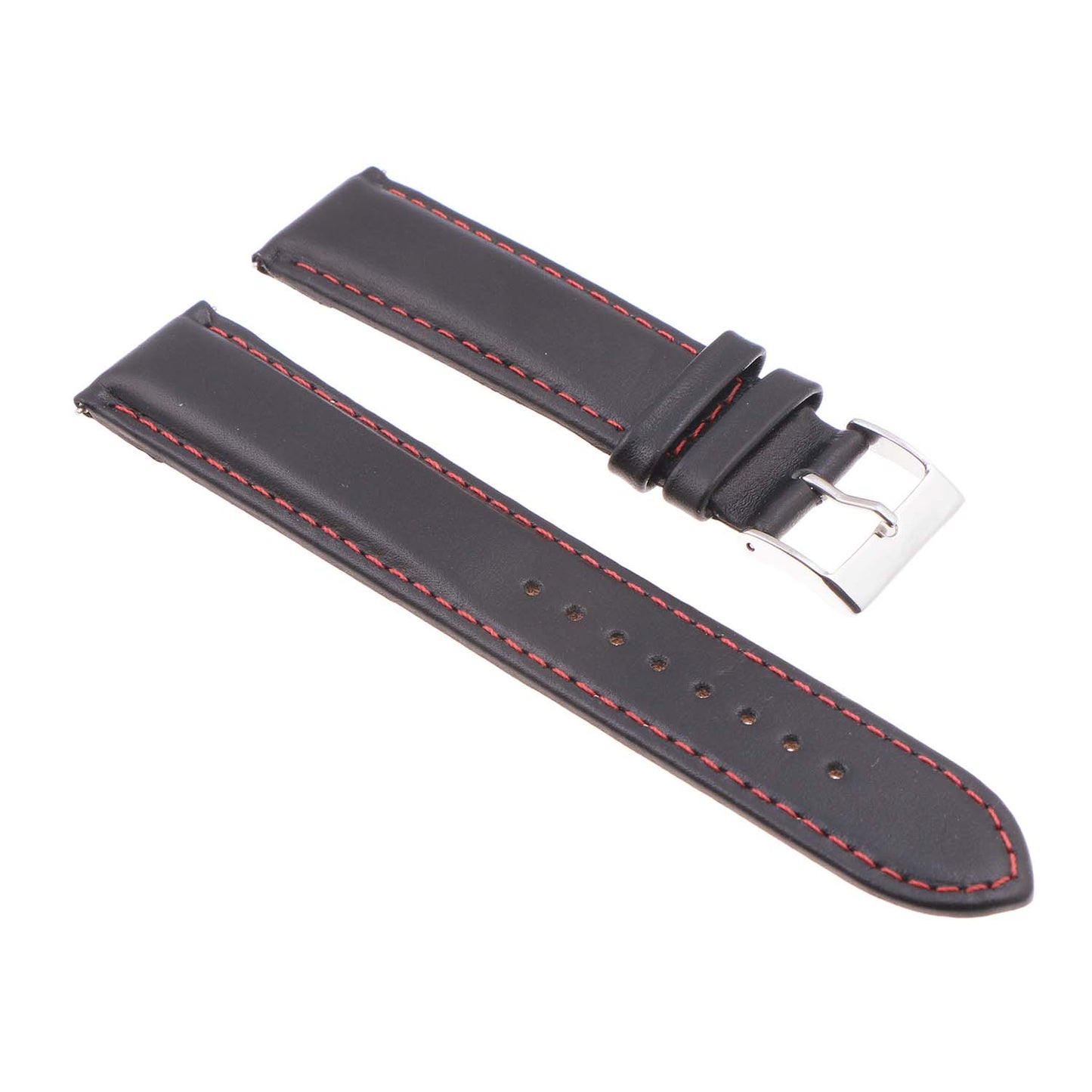 22mm Leather Smart Watch Strap (Short, Standard, Long)