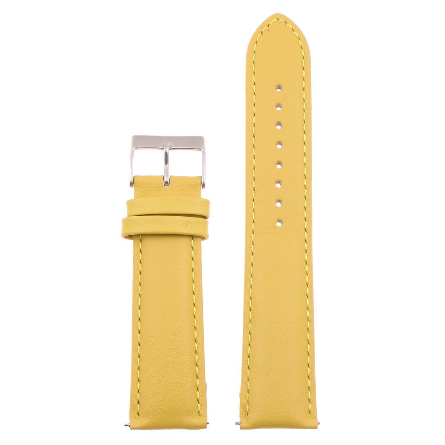 22mm Leather Smart Watch Strap (Short, Standard, Long)