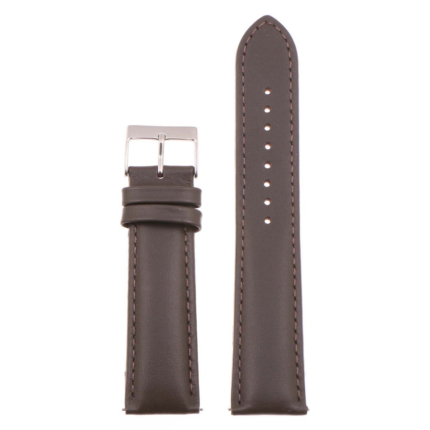 18mm Leather Smart Watch Strap (Short, Standard, Long)