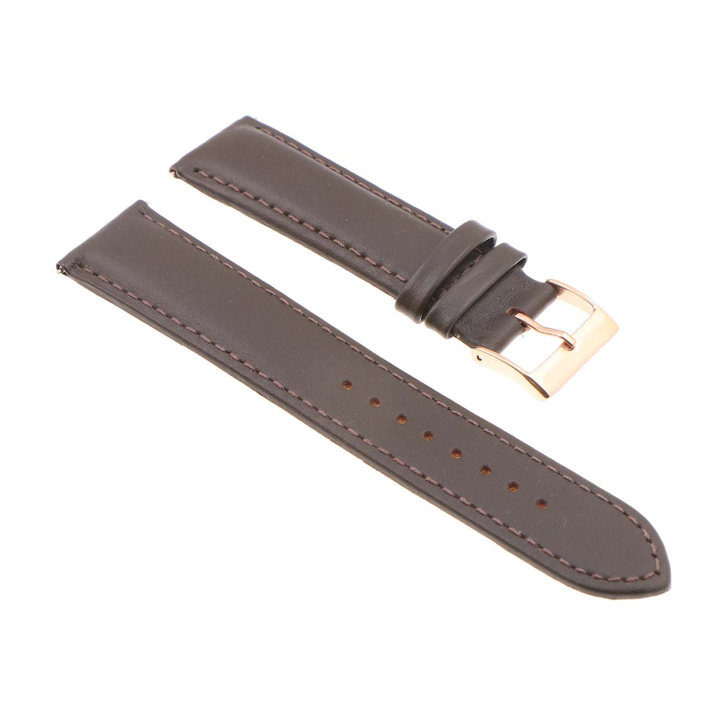 20mm Leather Smart Watch Strap (Short, Standard, Long)