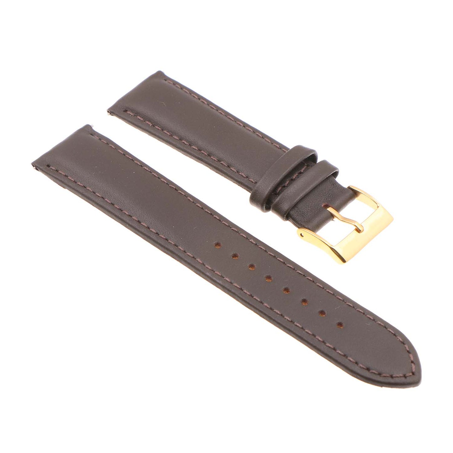 22mm Leather Smart Watch Strap (Short, Standard, Long)