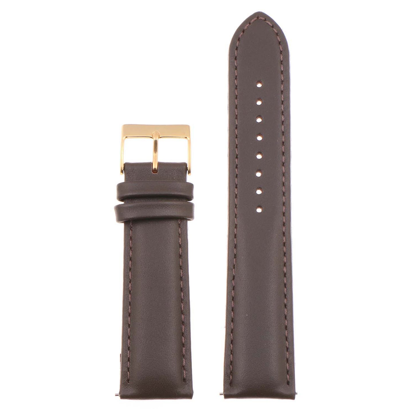 20mm Leather Smart Watch Strap (Short, Standard, Long)