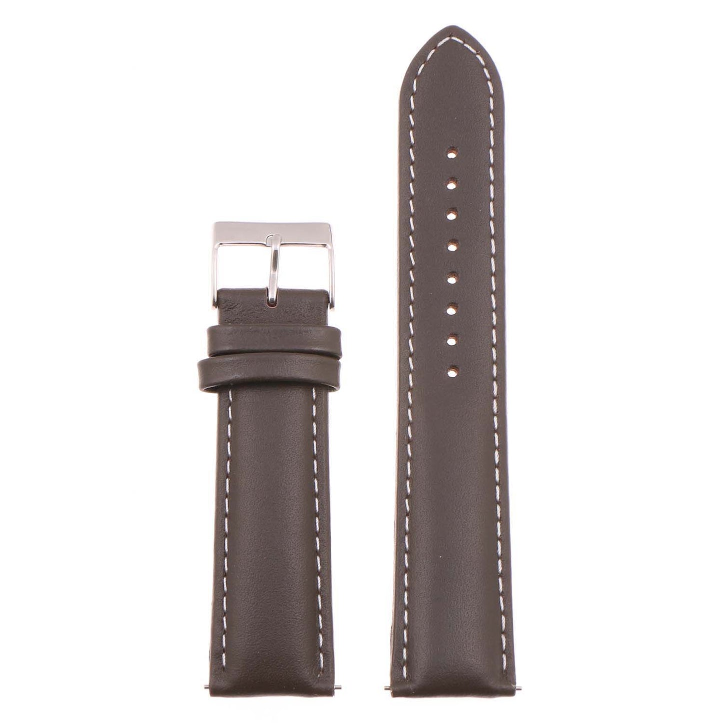 20mm Leather Smart Watch Strap (Short, Standard, Long)