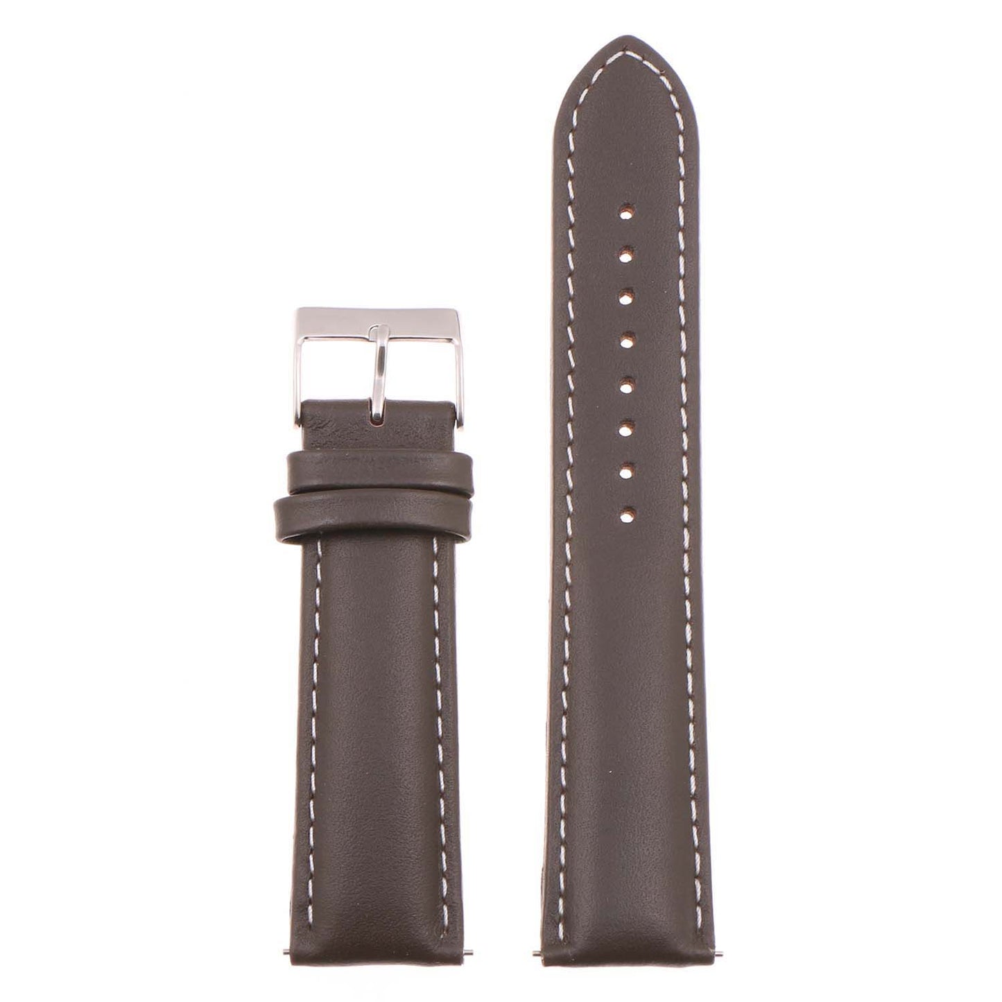 22mm Leather Smart Watch Strap (Short, Standard, Long)