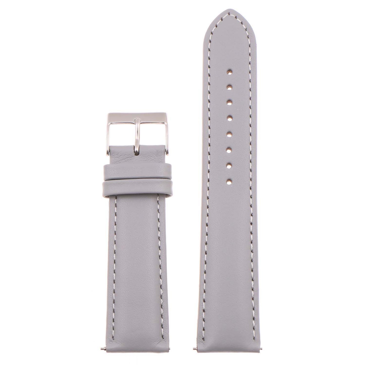 24mm Leather Smart Watch Strap (Short, Standard, Long)