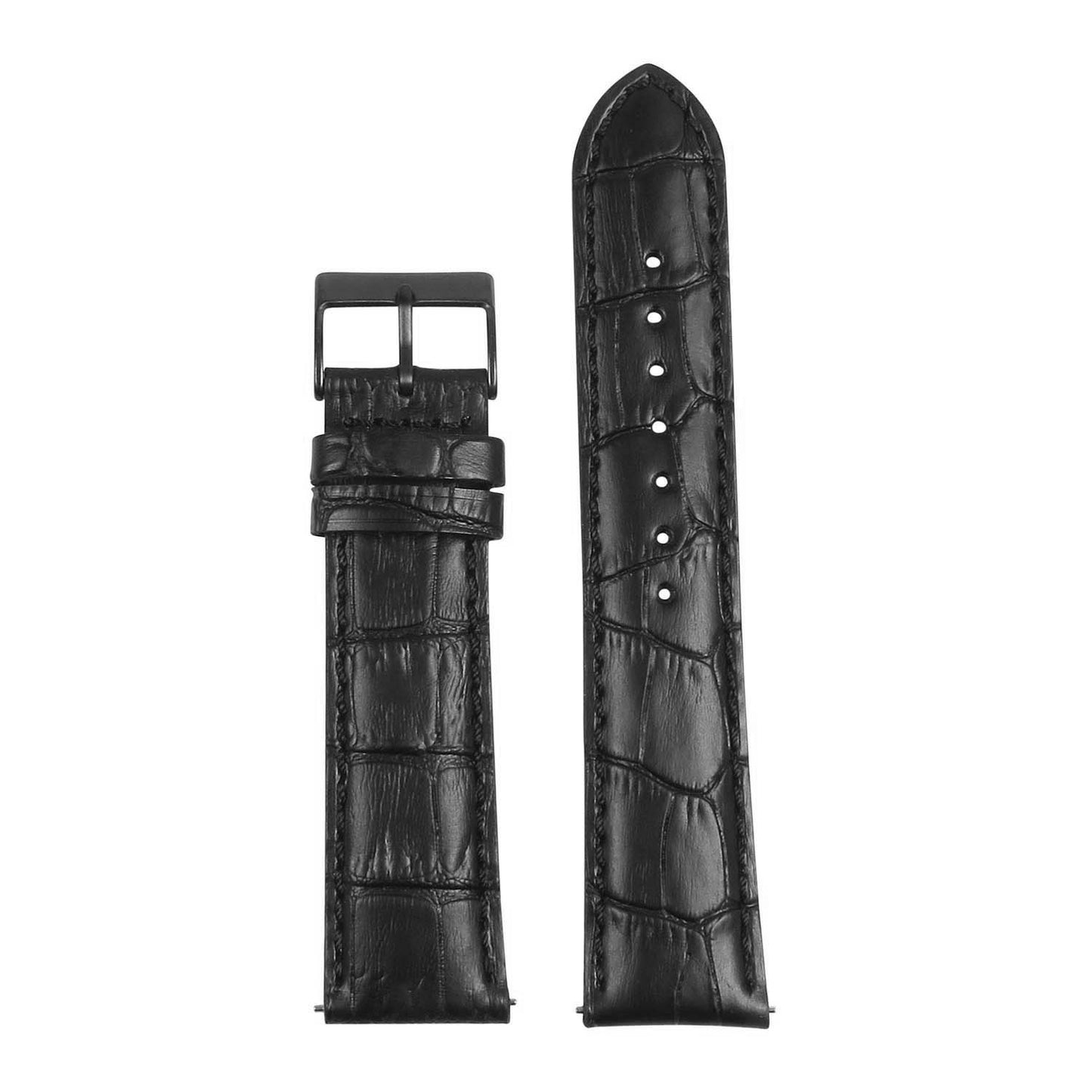 Men’s Crocodile Embossed Strap – Quick Release (16mm, 18mm, 19mm)