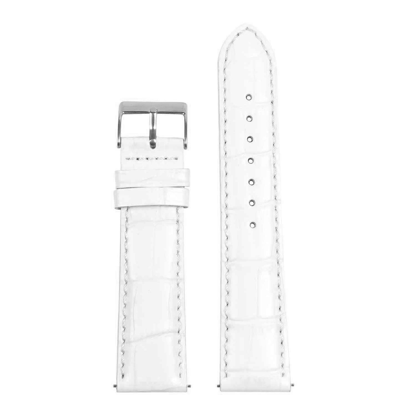 Men’s Crocodile Embossed Strap – Quick Release (16mm, 18mm, 19mm)