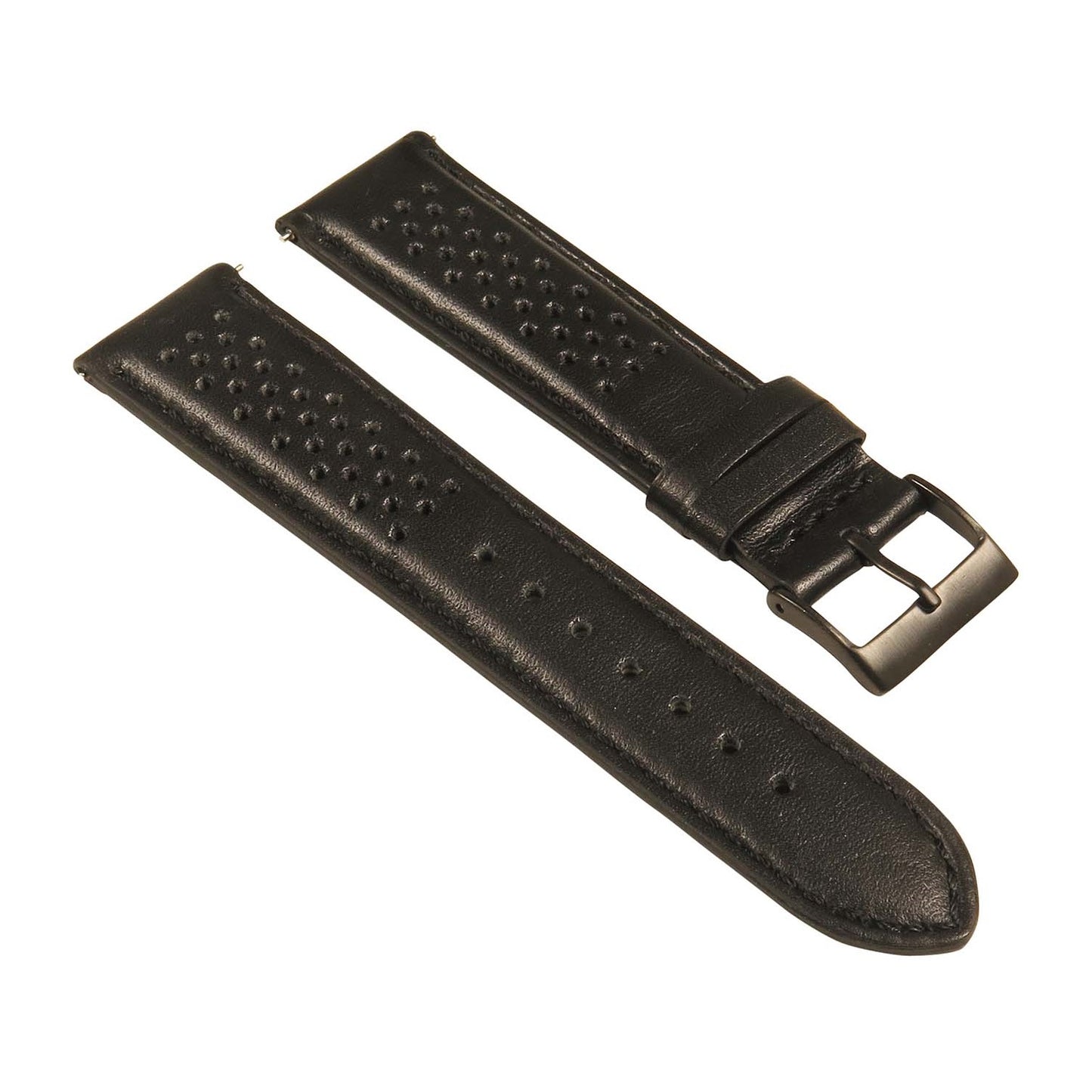 Perforated Rally Strap w/ Black Buckle - Quick Release