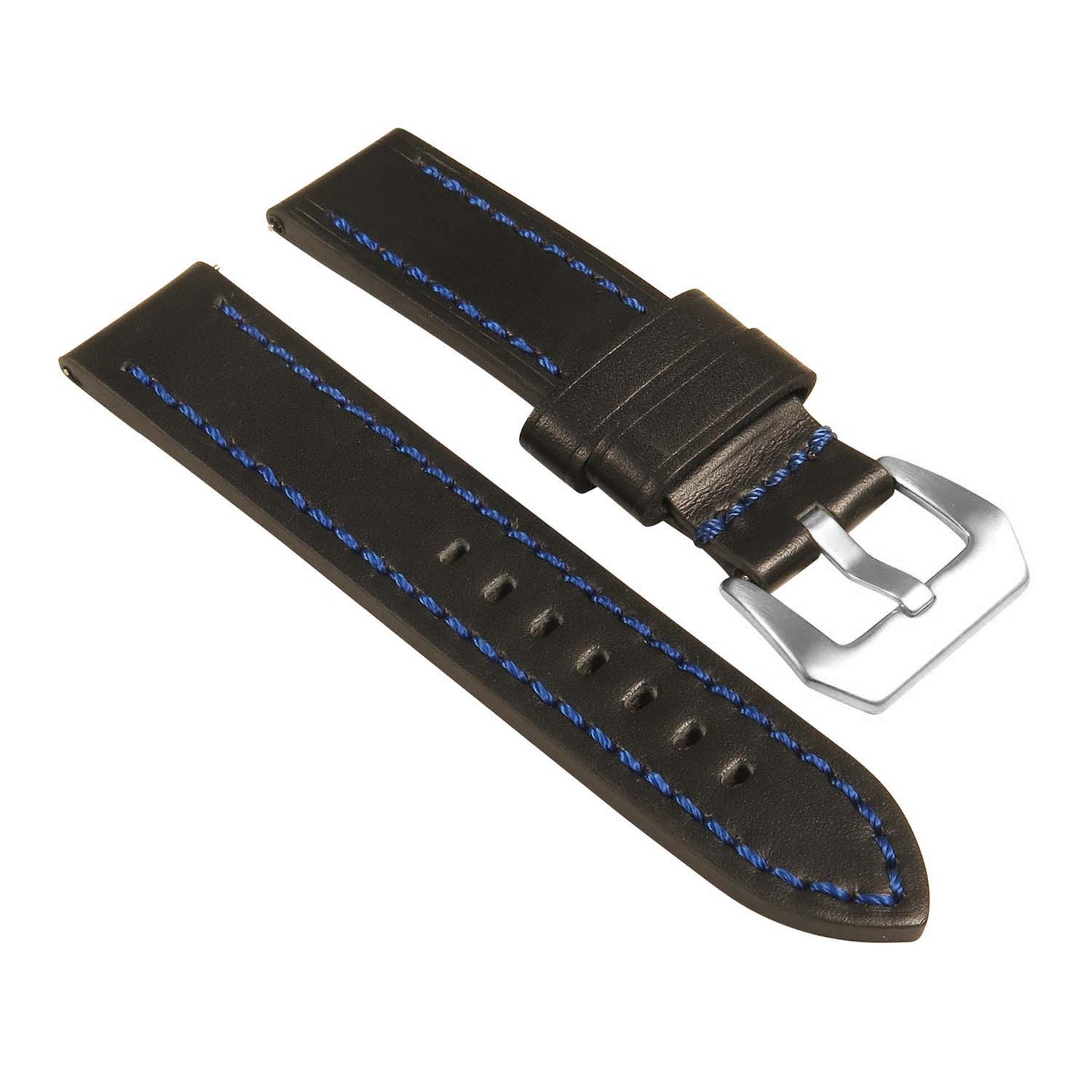 Thick Leather Strap w/ Stitching - Quick Release