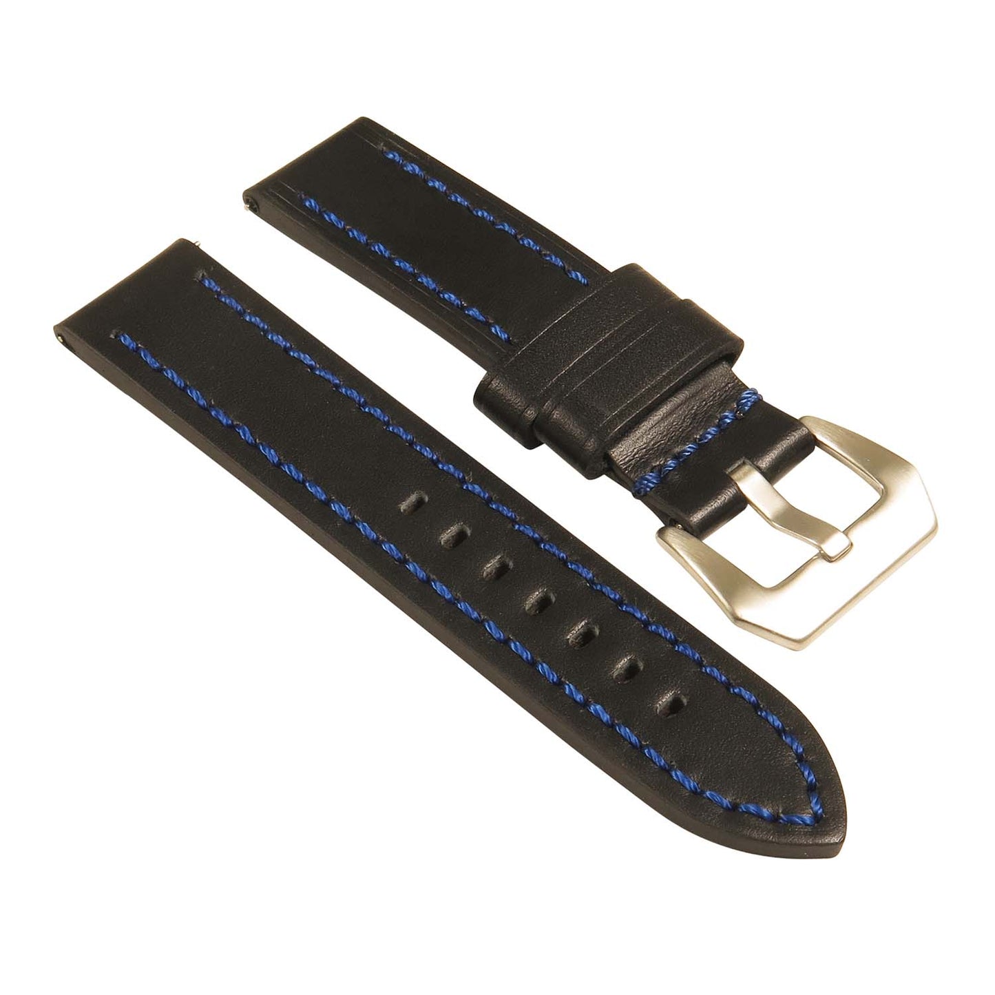Thick Leather Strap w/ Stitching - Quick Release