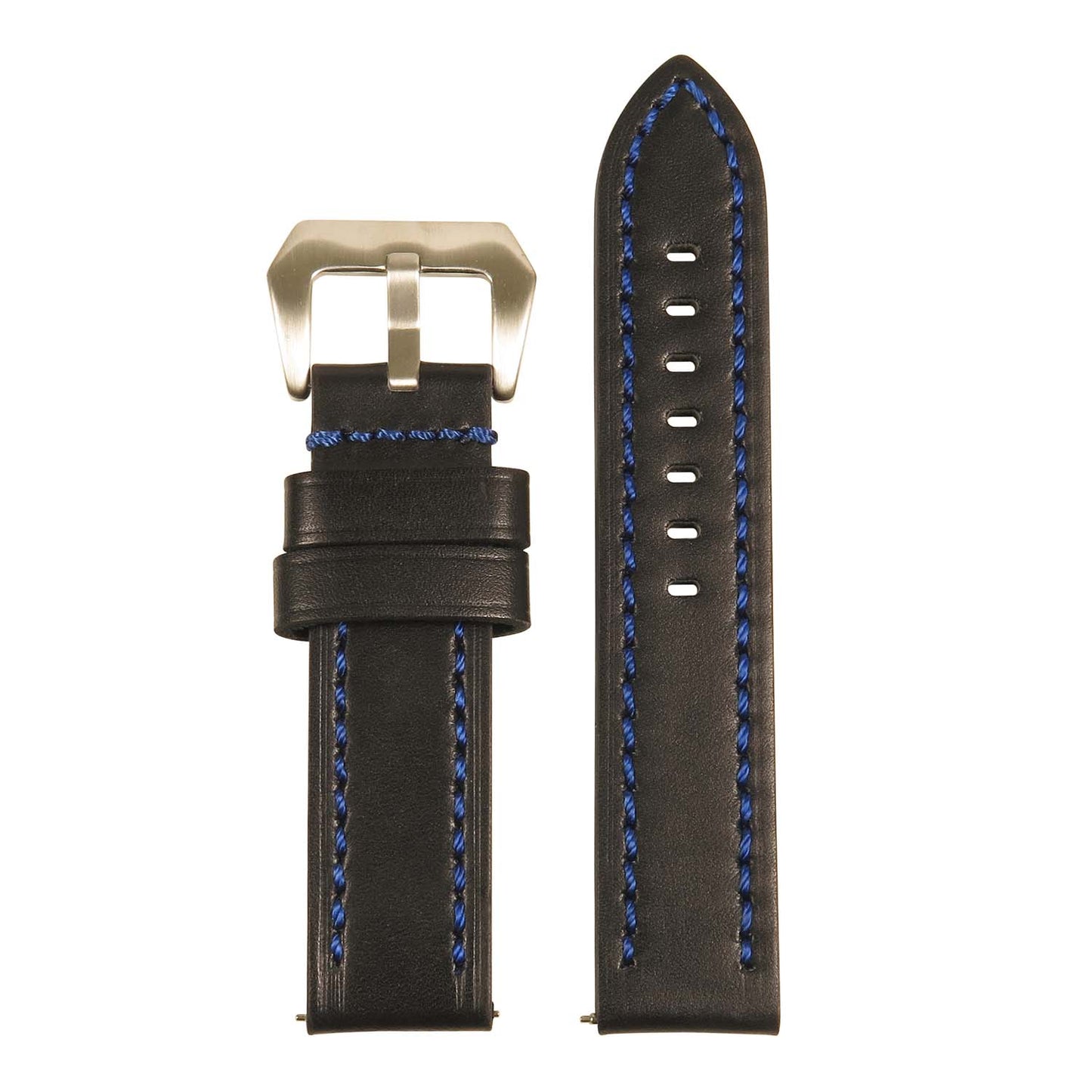 Thick Leather Strap w/ Stitching - Quick Release