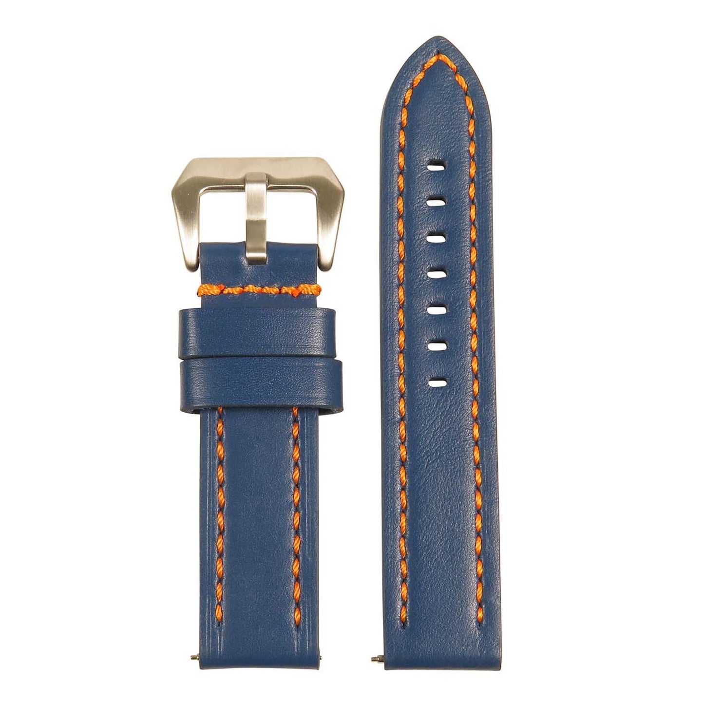 Thick Leather Strap w/ Stitching - Quick Release