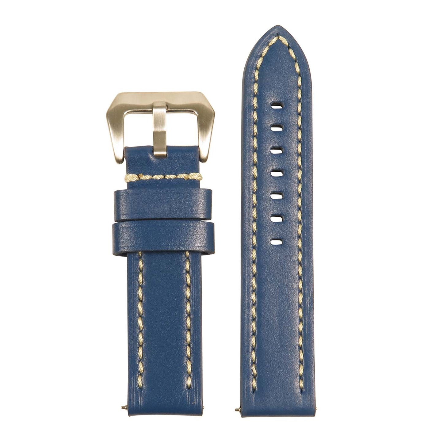 Thick Leather Strap w/ Stitching - Quick Release