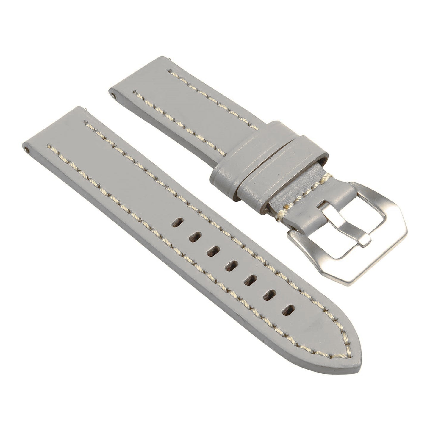 Thick Leather Strap w/ Stitching - Quick Release