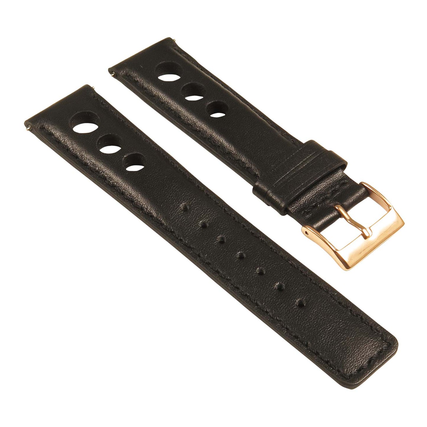 Leather Rally Strap w/ Black Buckle for Apple Watch
