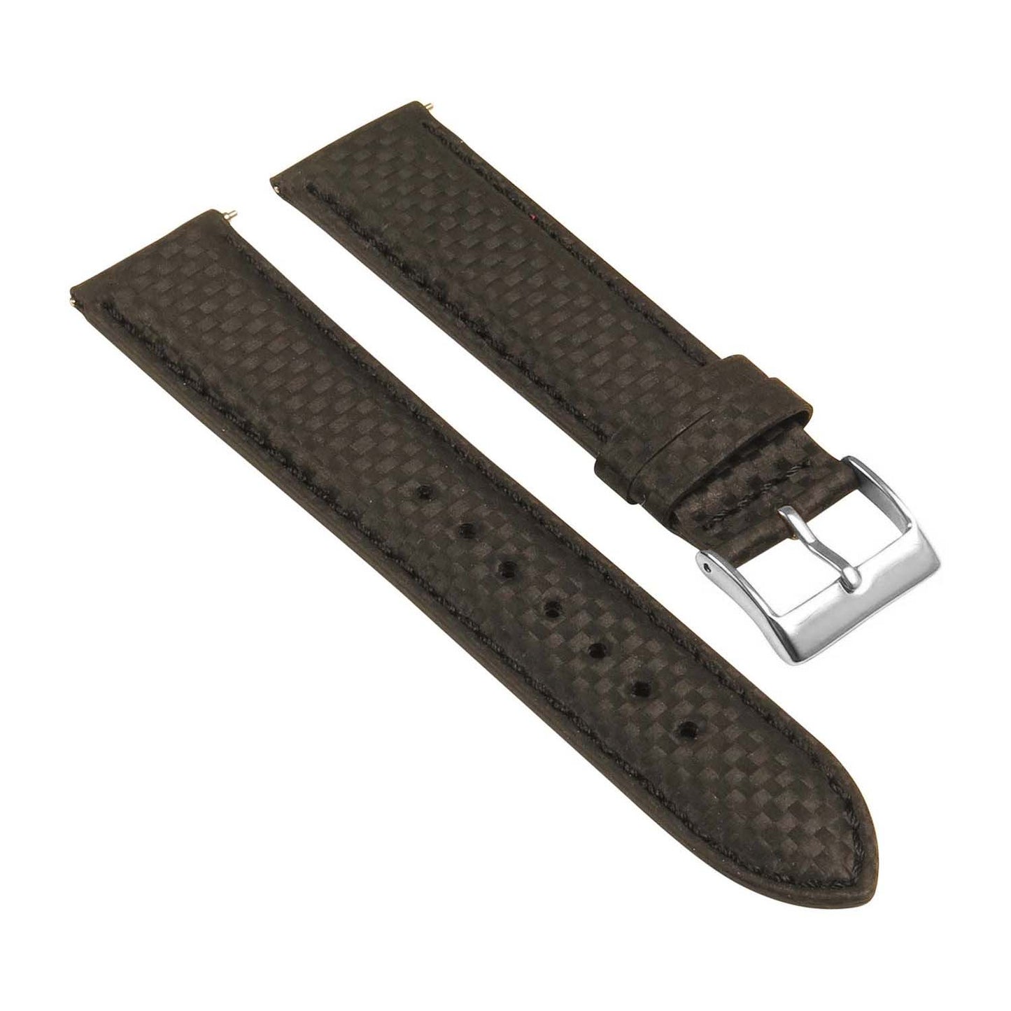 20mm Carbon Fiber Smart Watch Strap