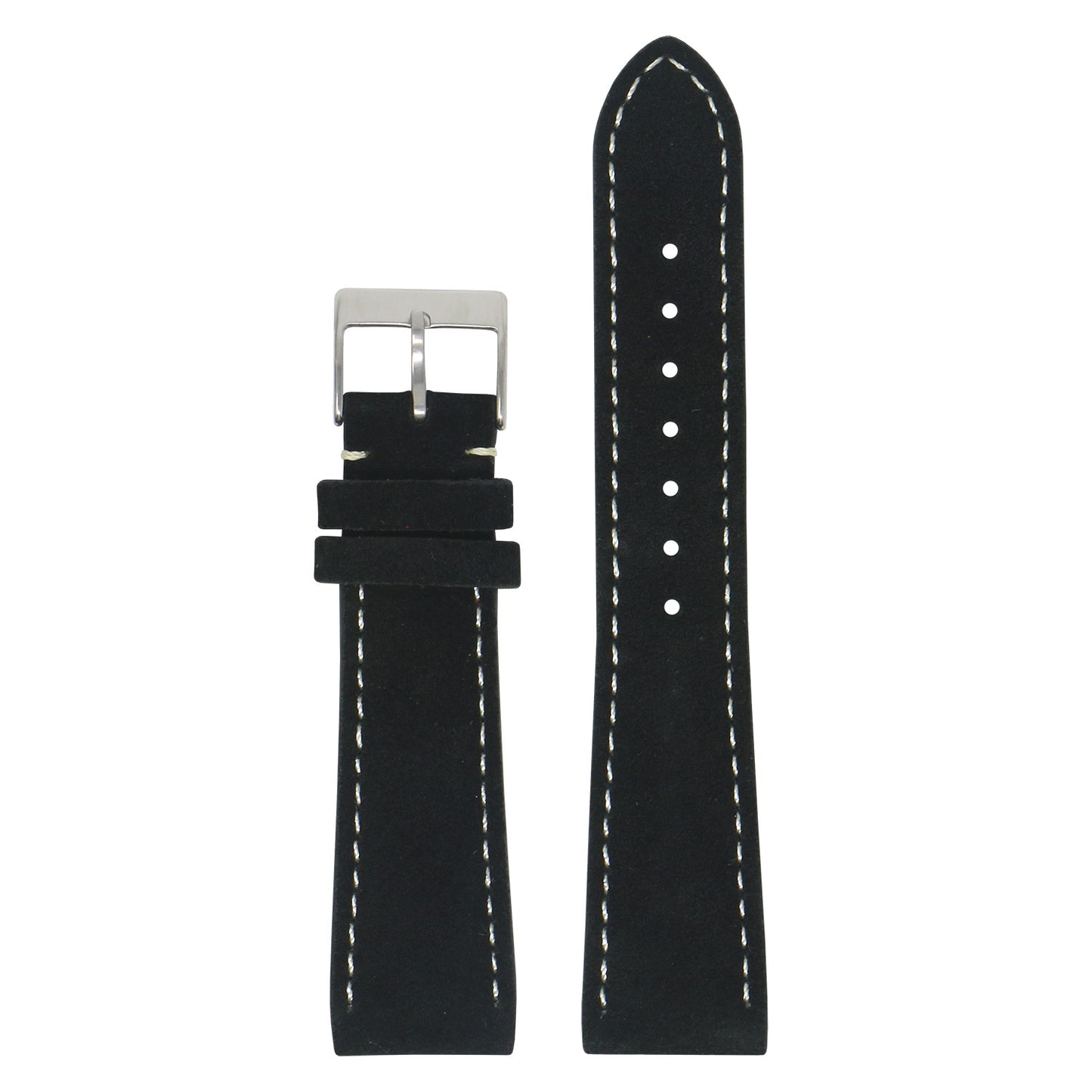 18mm Suede Smart Watch Strap (Short, Standard, Long)