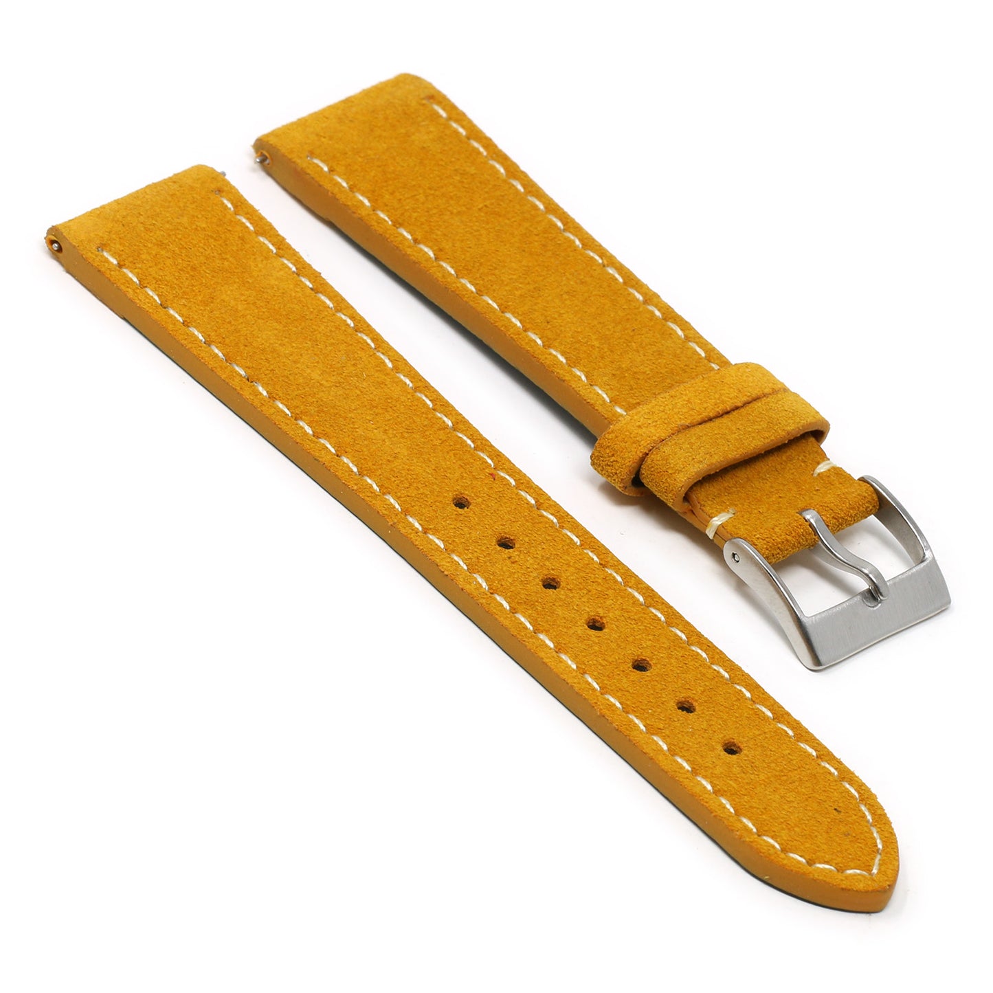 18mm Suede Smart Watch Strap (Short, Standard, Long)