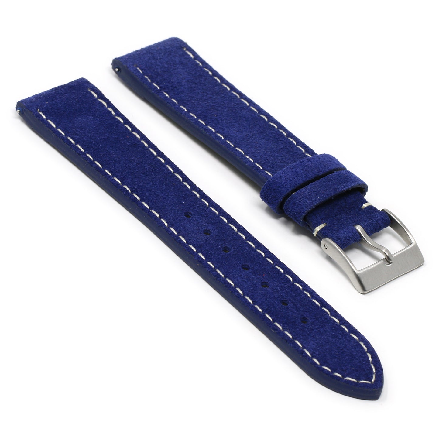 18mm Suede Smart Watch Strap (Short, Standard, Long)