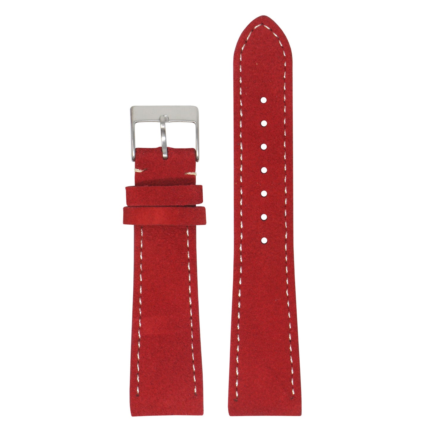 Classic Suede Strap Red