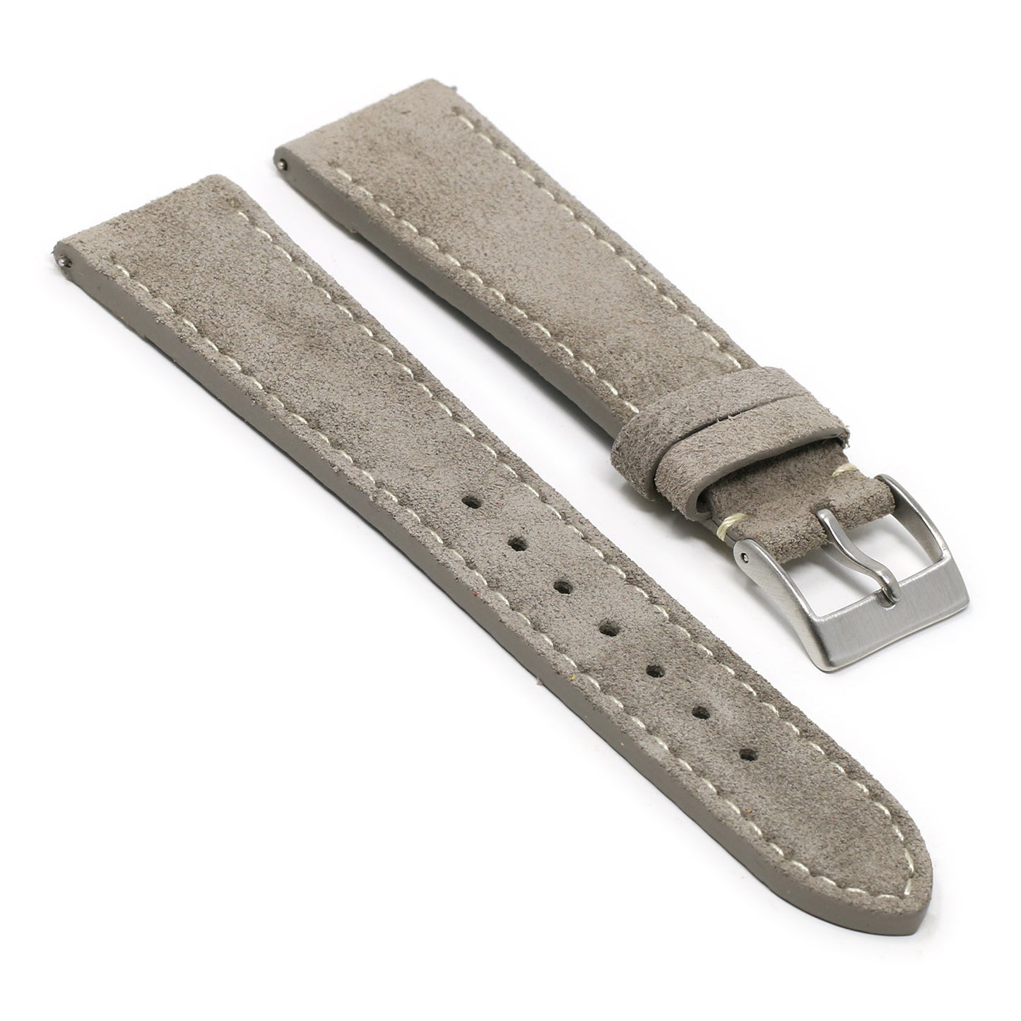 20mm Suede Smart Watch Strap (Short, Standard, Long)