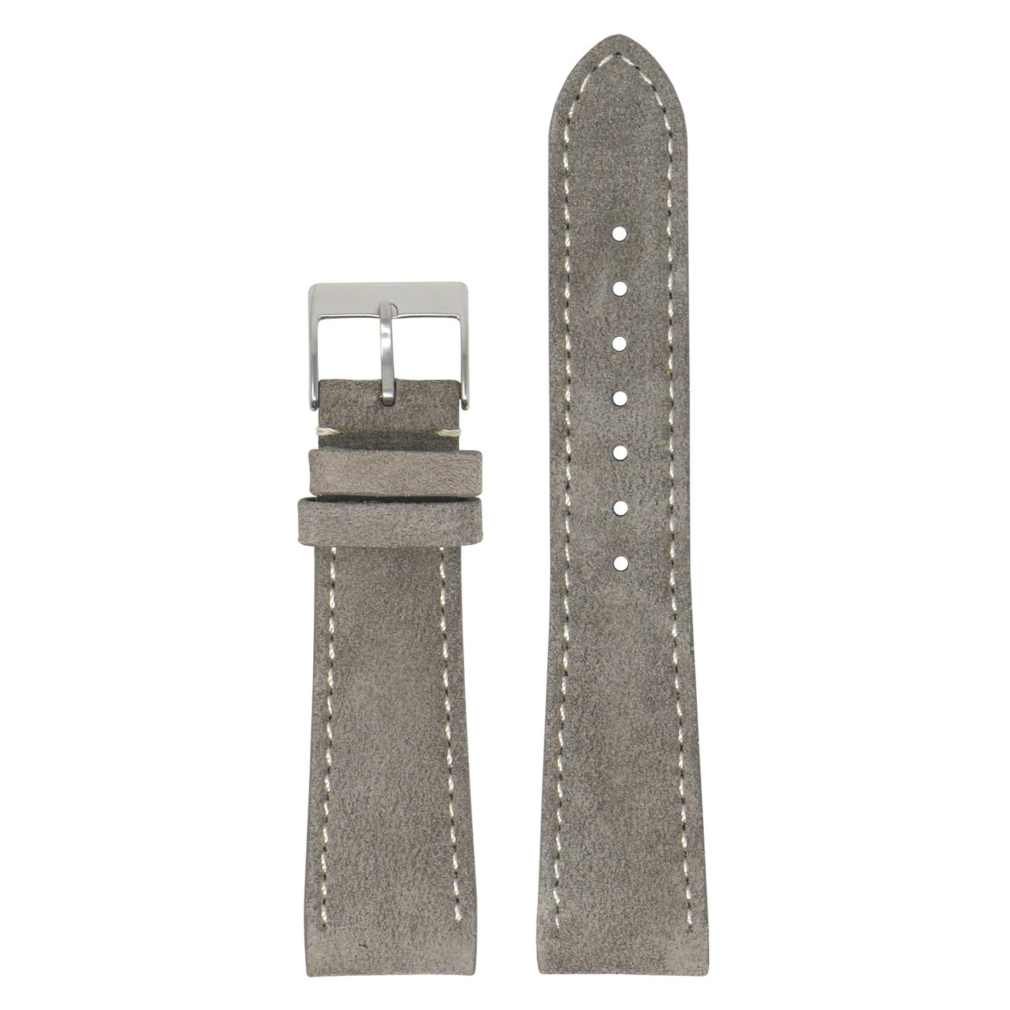 24mm Suede Smart Watch Strap (Short, Standard, Long)