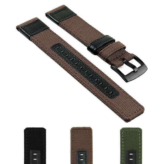 Canvas Strap for Suunto Core w/ Matte Black Buckle