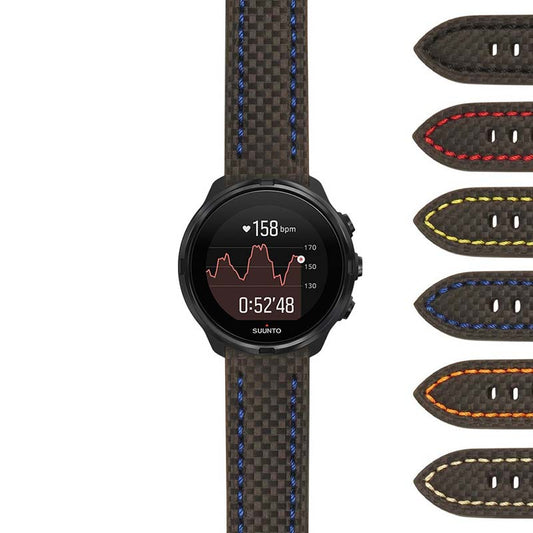 Heavy Duty Carbon Fiber Strap for Suunto 7