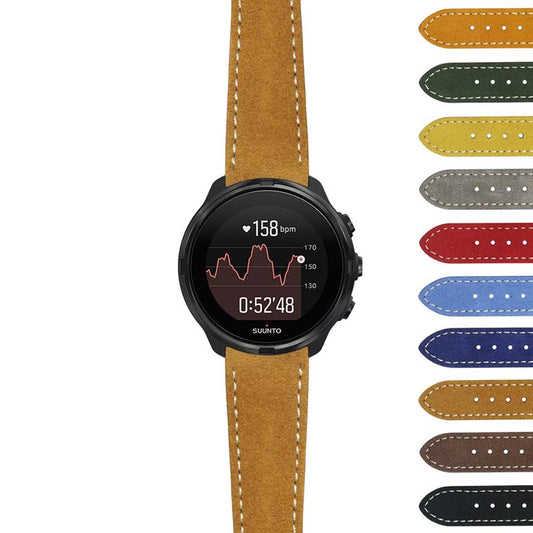 Classic Suede Strap (Short, Standard, Long) for Suunto 7