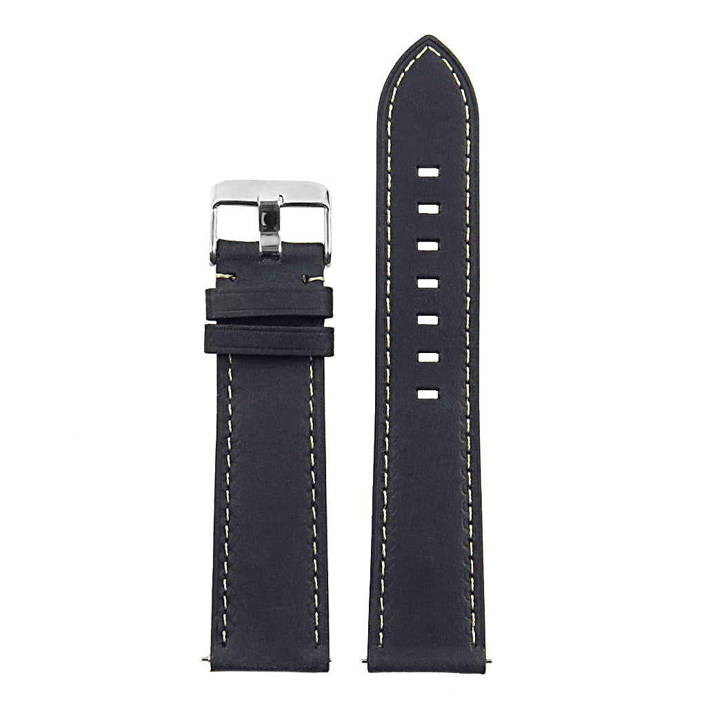 DASSARI Vintage Italian Leather Strap for Samsung Galaxy Watch