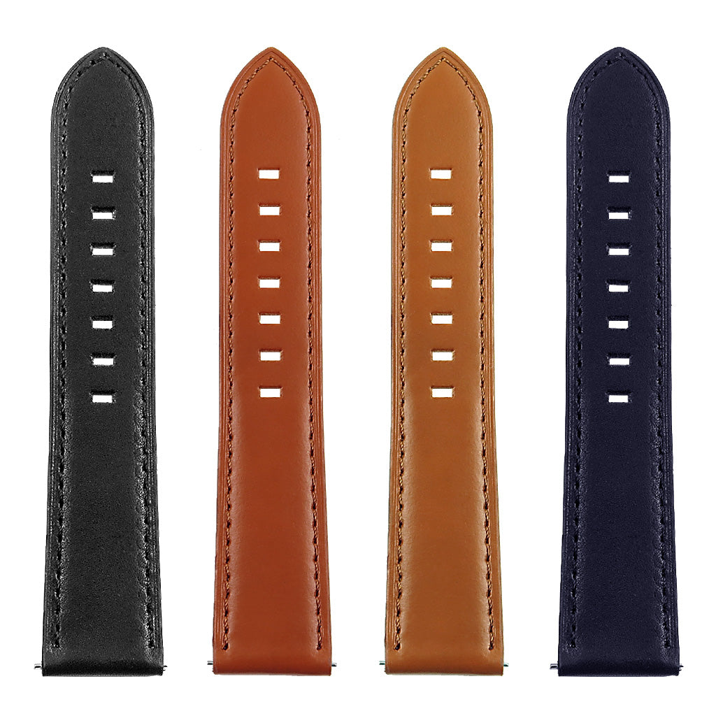 DASSARI Smooth Italian Leather Strap for Samsung Gear Sport