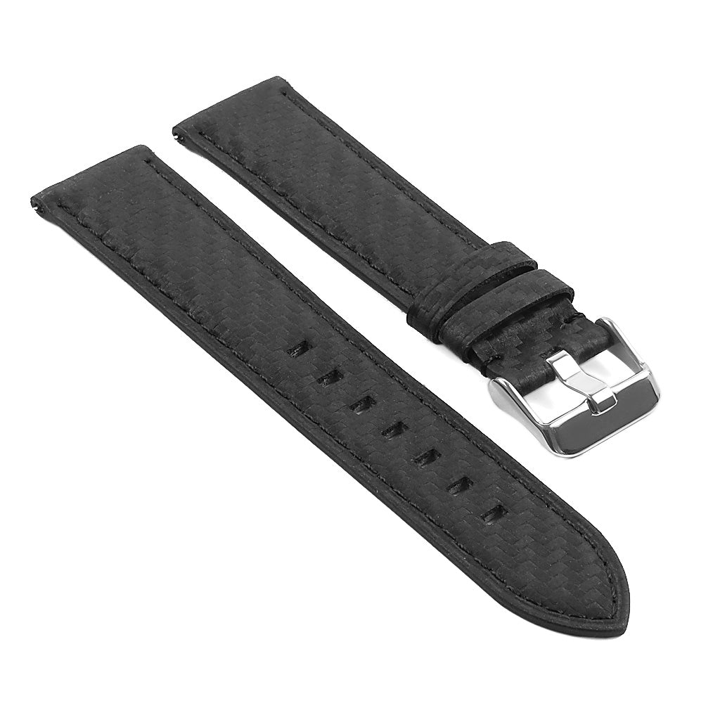 DASSARI Carbon Fiber Strap for LG G Watch W100 & G Watch R W110