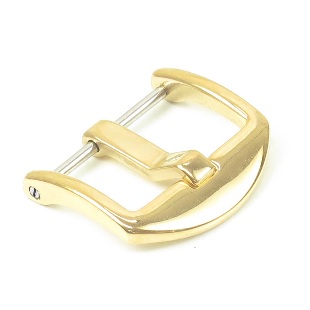 StrapsCo Screw-In Ard Thumbnail Buckle - Yellow Gold 20mm