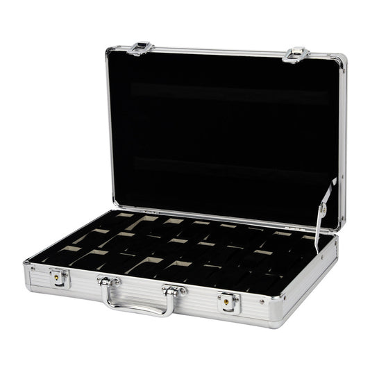 Aluminum Watch Box for 24+ Watches