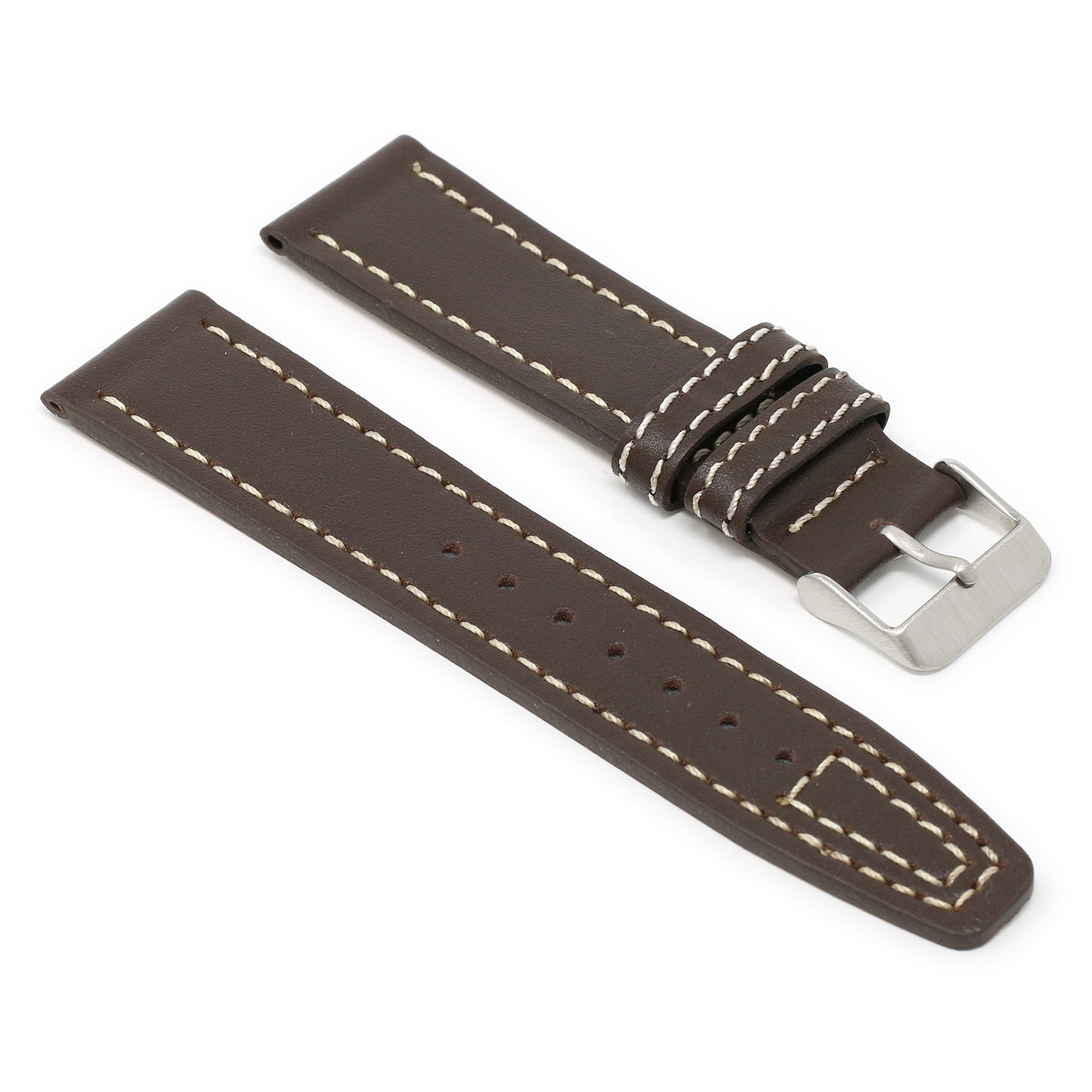 Water-Resistant Leather Aviator Strap